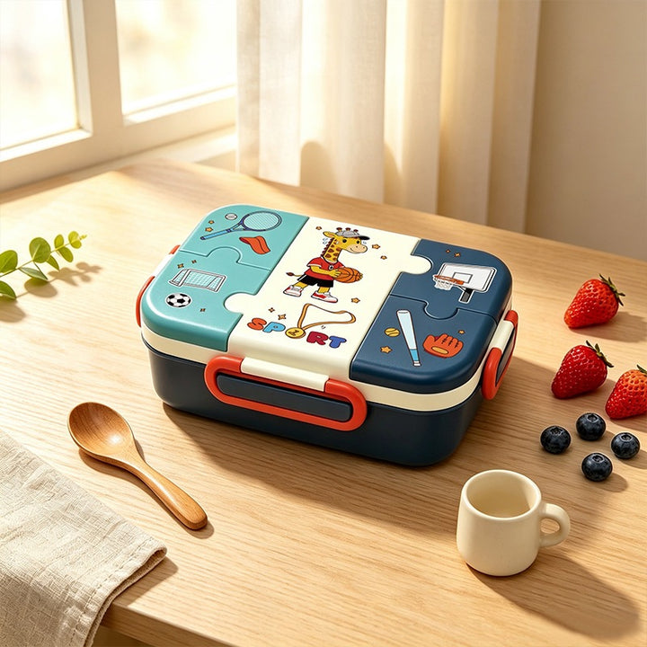 Sport-Themen Mehrfach-Warenkorb Lunch Box