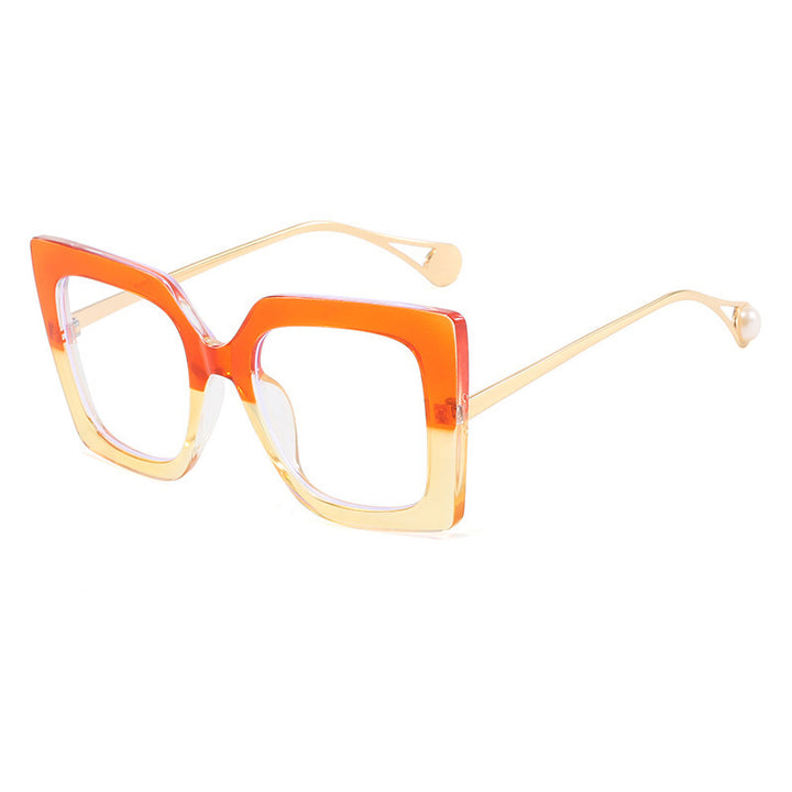 Damen Trendige große Sonnenbrille Karnz