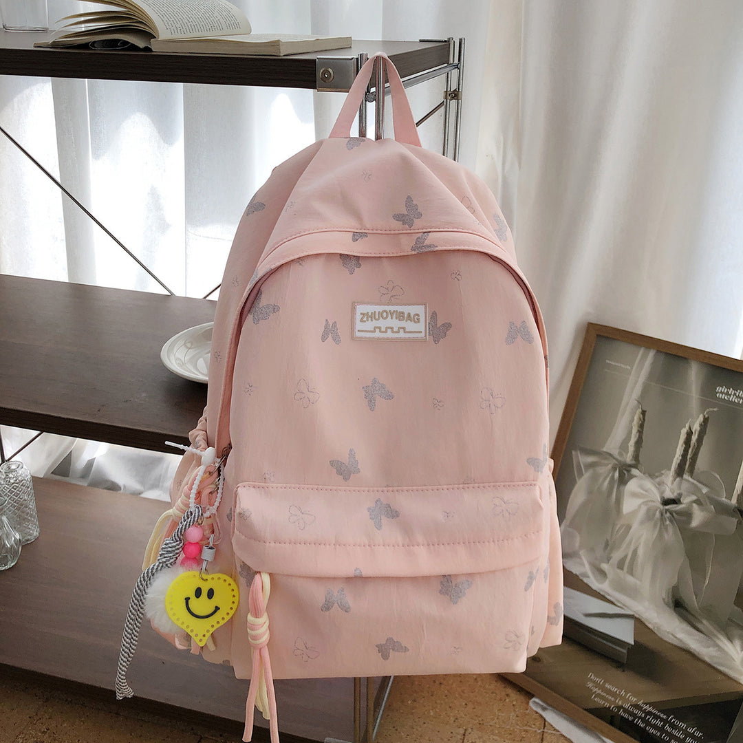 Schmetterlingsdruck Casual Rucksack Karnz