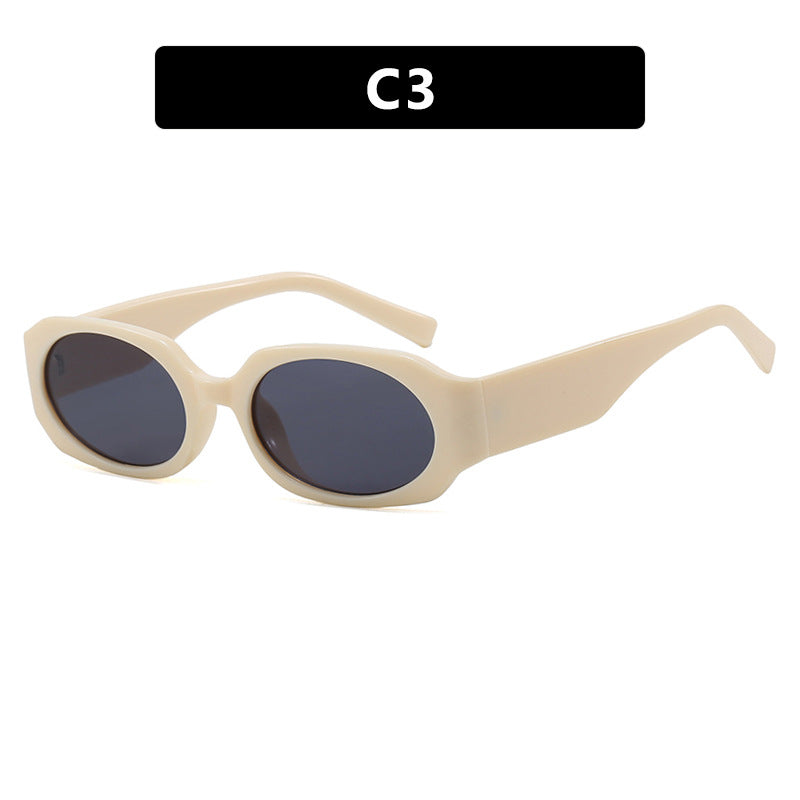 Damen extravagante Sonnenbrille im stilvollen Retro-Design Karnz