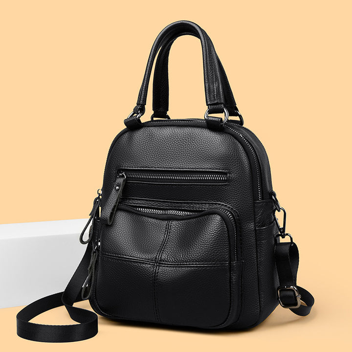 Multifunktionale Lederhandtasche Karnz