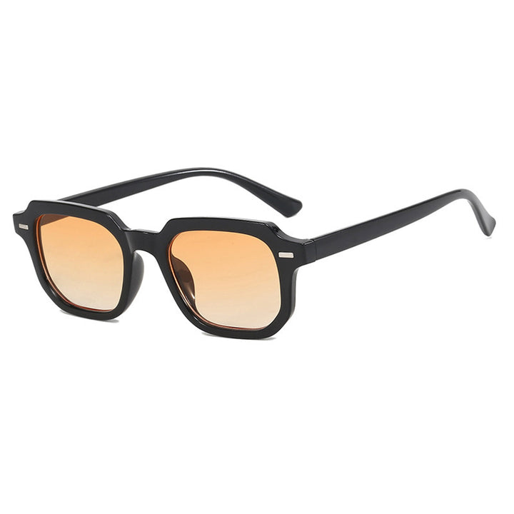 Damen stilvolle Sonnenbrille im auffälligen, geometrischen Design Karnz