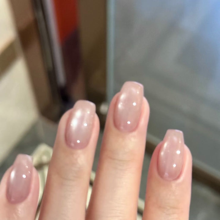 Elegante Natürliche Nagelverzierungen