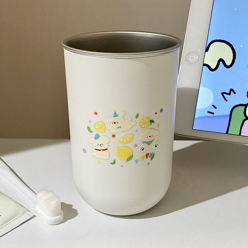 Edelstahlbecher mit Lustigem Tierdesign Karnz