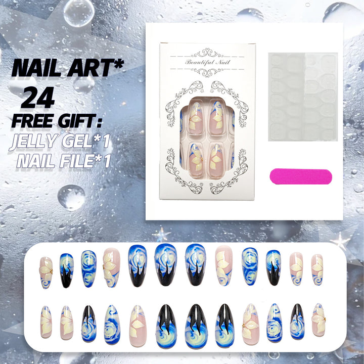 Dekorative Nagelkunst