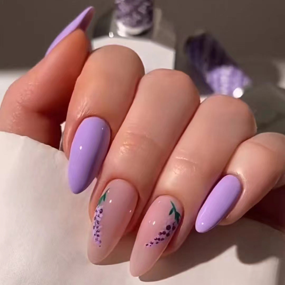 Floral Art Acryl Nagelset