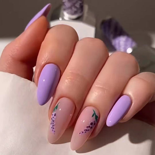 Floral Art Acryl Nagelset