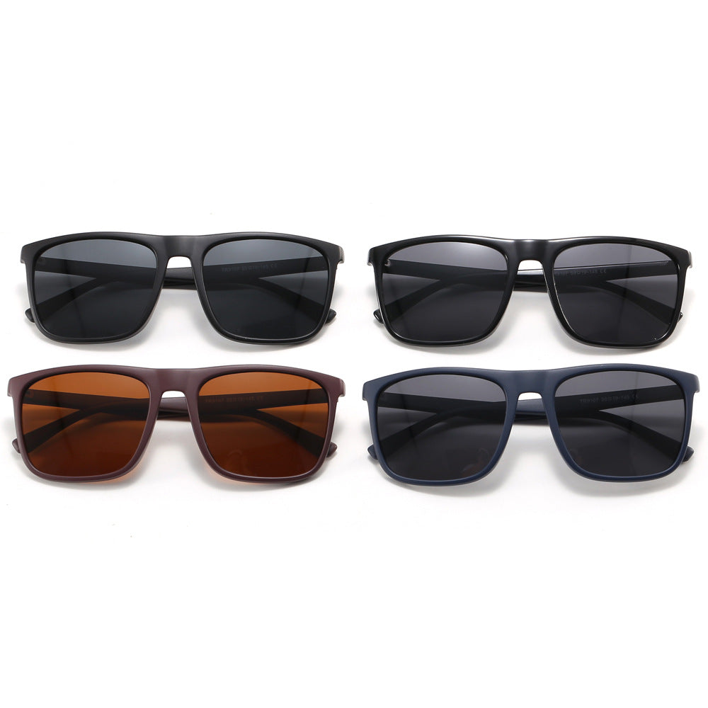 Damen moderne Sonnenbrille im minimalistischen Design Karnz