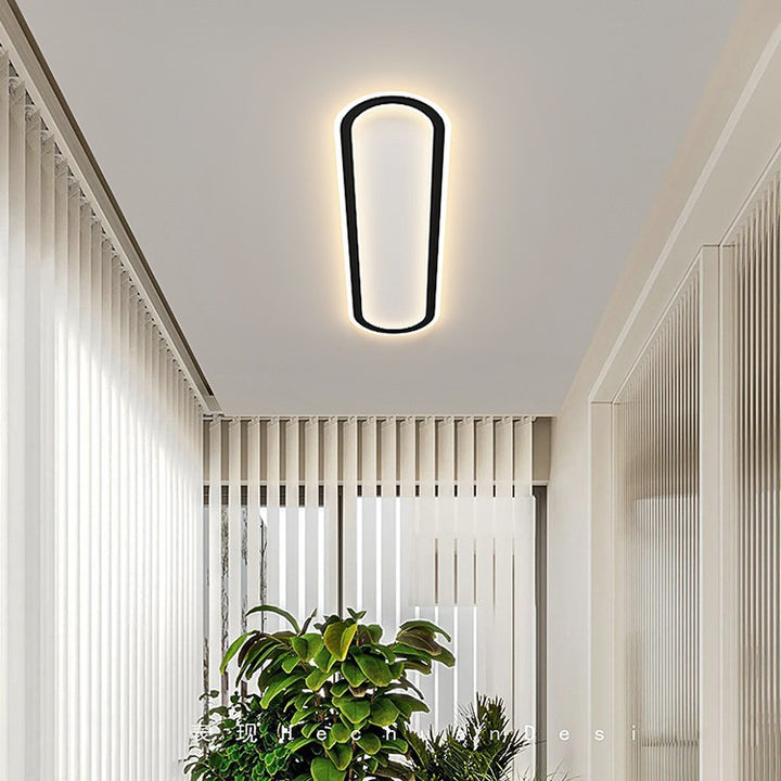 Modern Oval LED Deckenleuchte