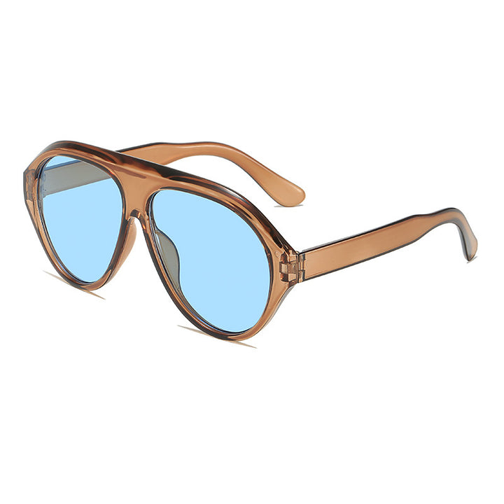 Trendsetzende Übergroße Retro Sonnenbrille Karnz