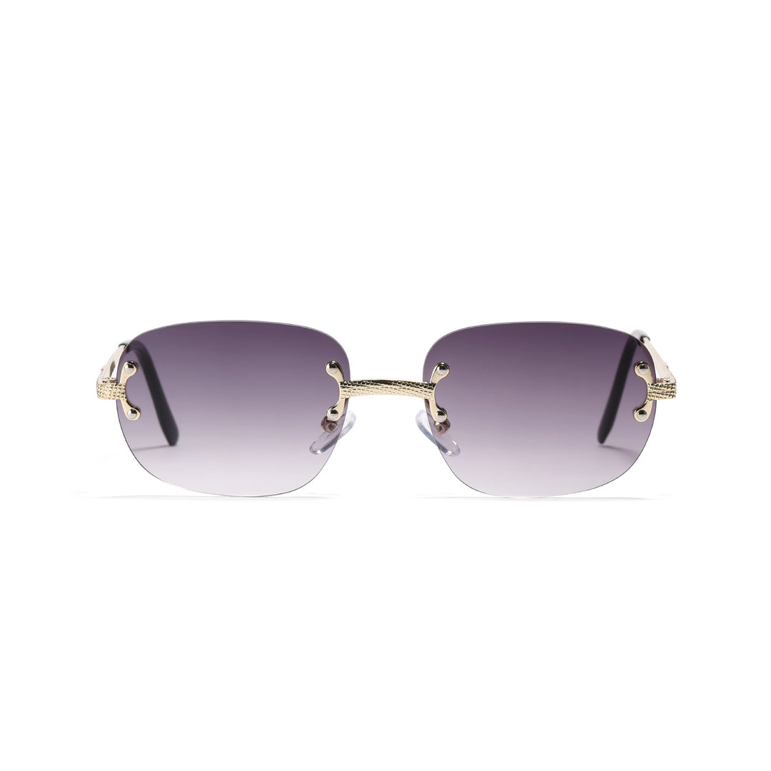 Damen oversized Sonnenbrille mit luxuriösen Akzenten Karnz