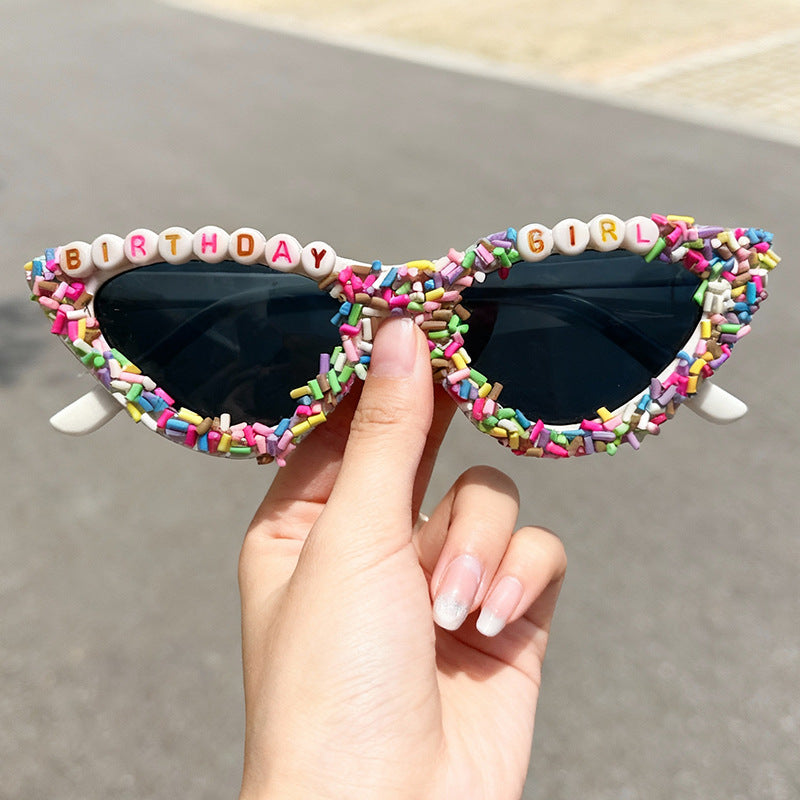 Spaß-Themen Katzenaugen Sonnenbrille Karnz