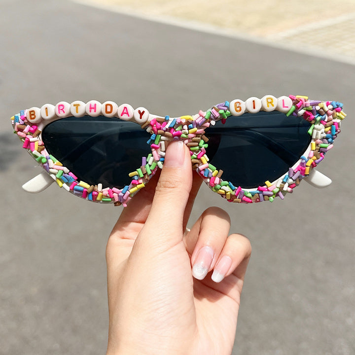 Spaß-Themen Katzenaugen Sonnenbrille Karnz