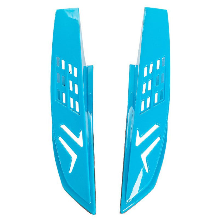 Aerodynamische Motorradhelm-Seitenteile Karnz