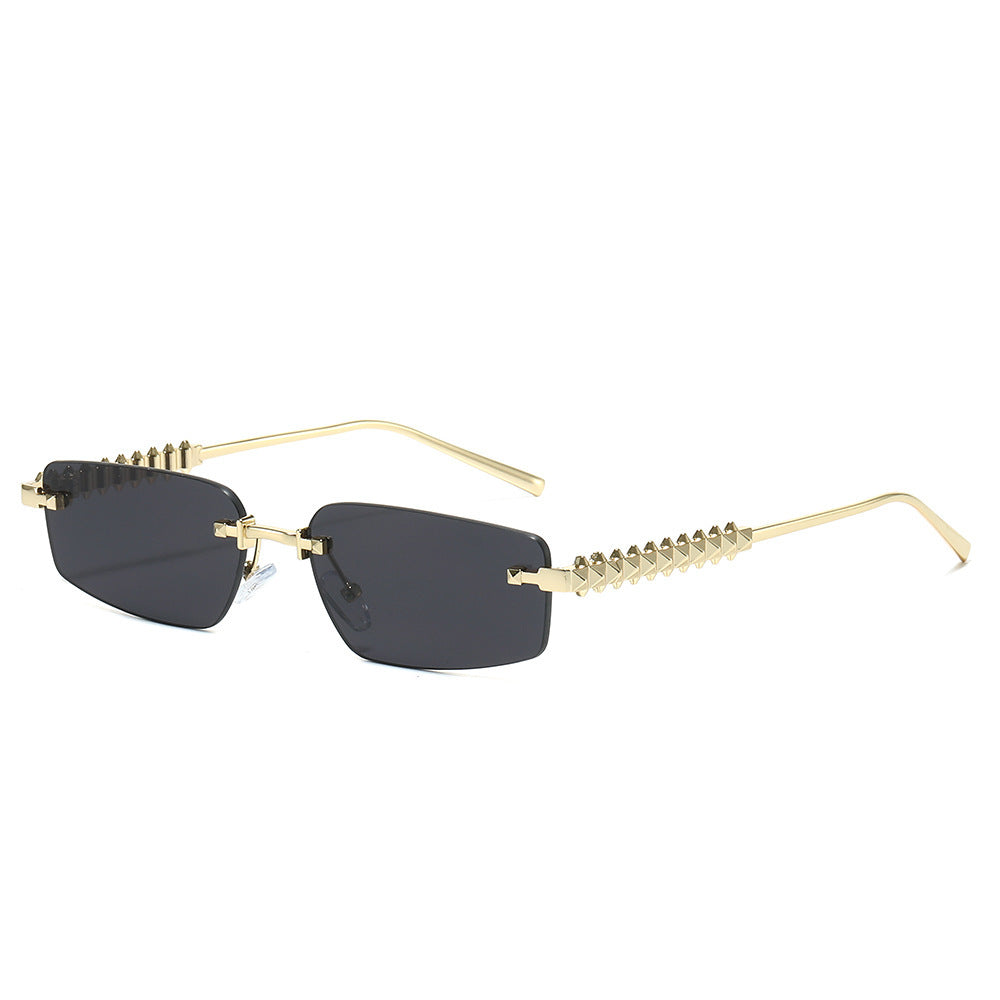 Damen Designer Sonnenbrille mit einzigartigem Stacheldraht-Design Karnz