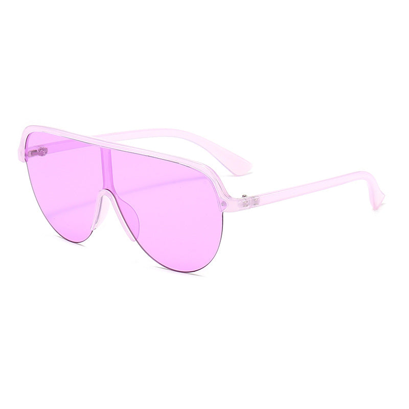 Damen sportliche Sonnenbrille im modernen Fliegerdesign Karnz