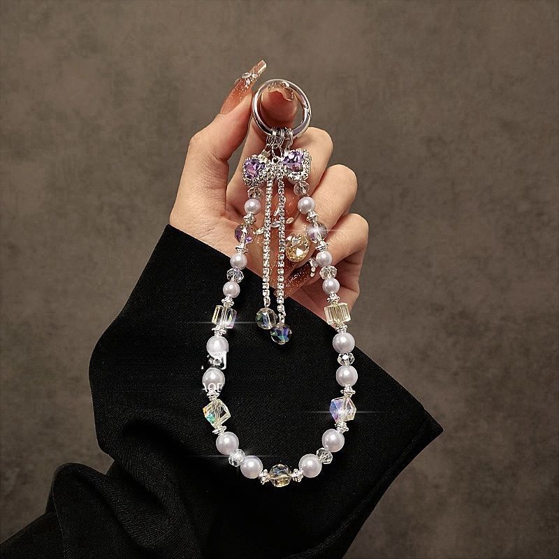 Elegante Multi-String Perlen Schlüsselanhänger Karnz