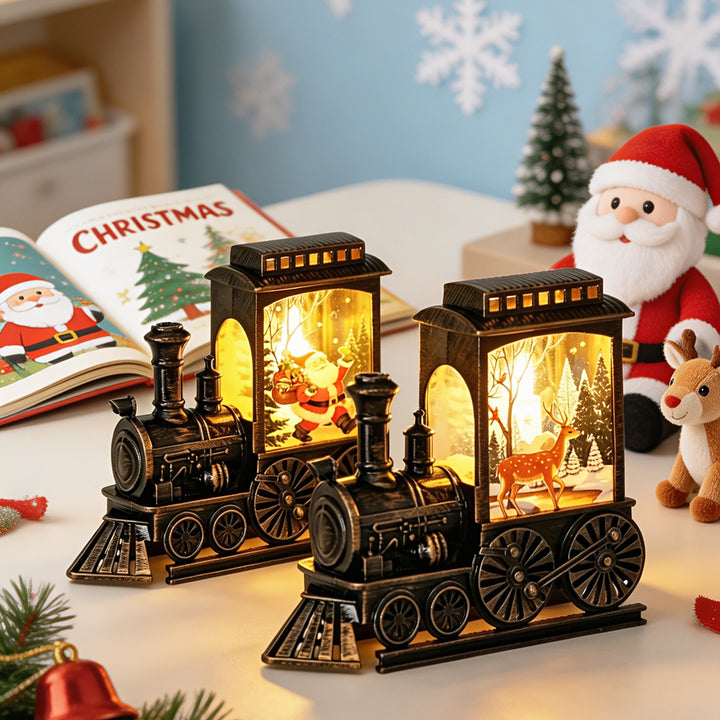 Weihnachtliche LED Zuglaterne Karnz