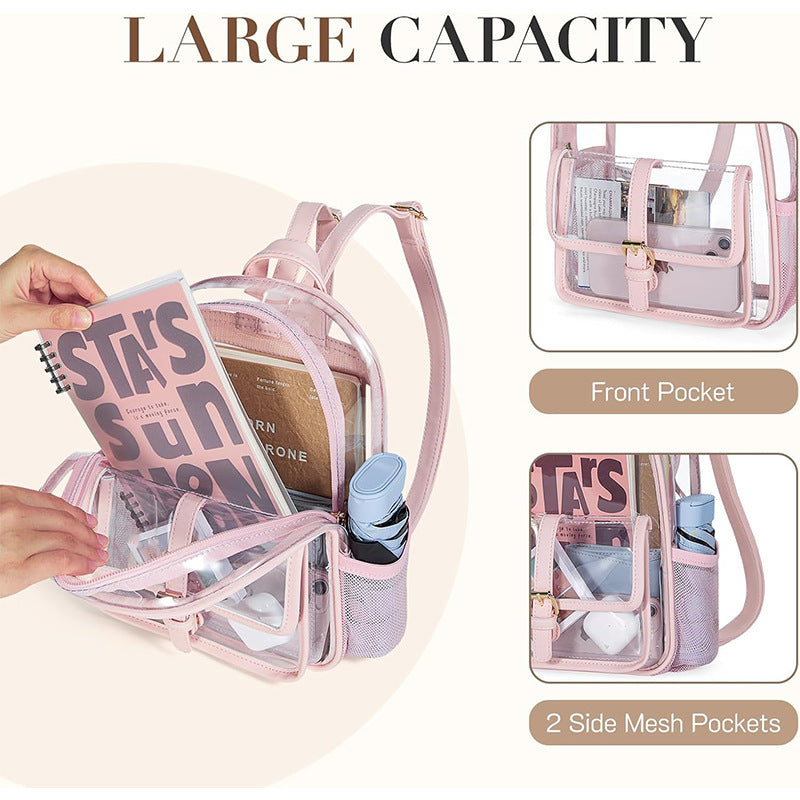Durchsichtiger Mini Rucksack Karnz