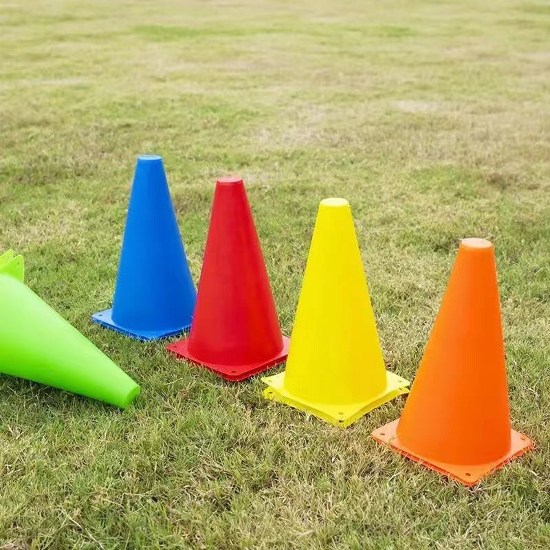 Mehrteilige flache Trainingsmarker-Kegel für Fußball-Agilitätstraining Karnz