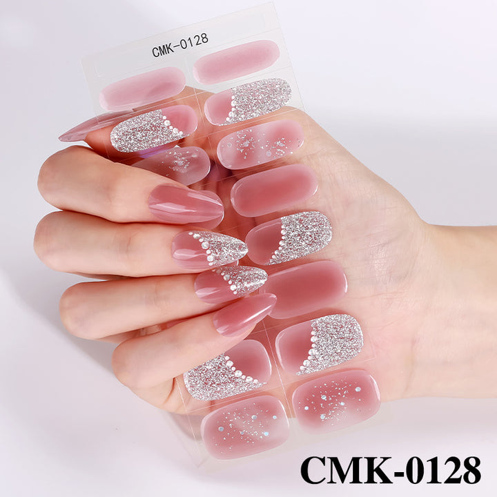 Elegante Ombre-Nagelsticker