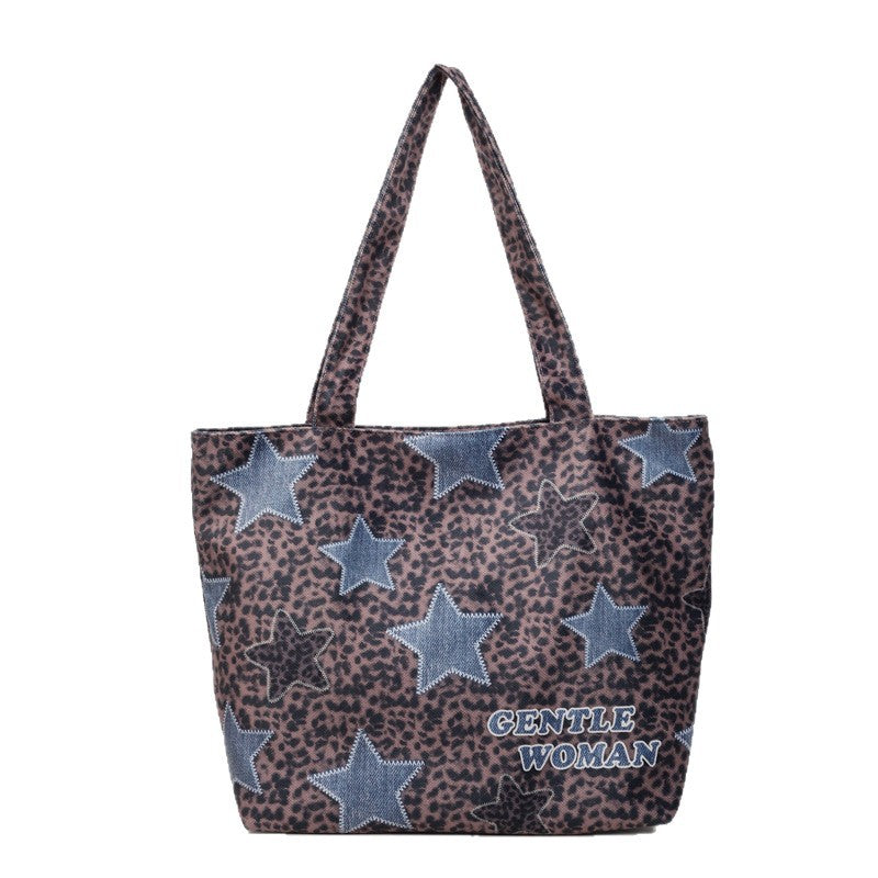 Chic Denim Patchrk Tragetasche Karnz