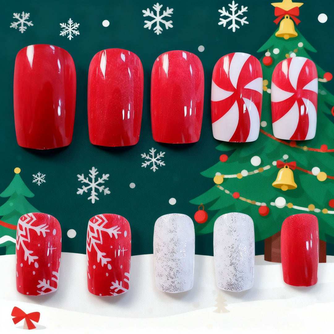 Festlich thematisiertes Nagelkunstset Karnz