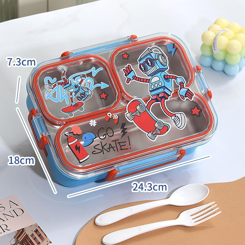 Kreative Cartoon-Themen Bento Lunchbox