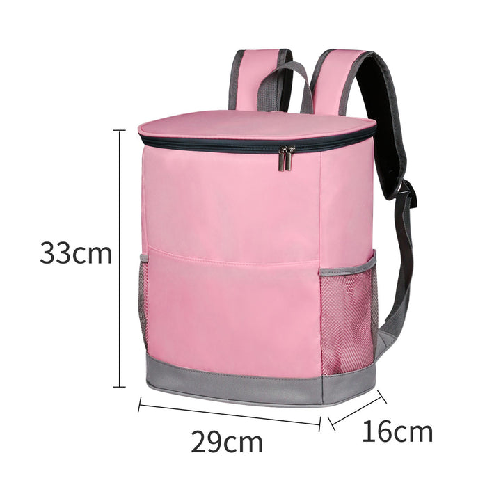 Unisex Kühltasche mit großem Stauraum und Netzfächern Karnz