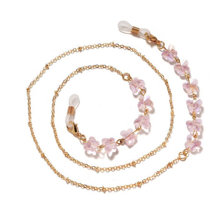 Blumenverzierte Brillenband Karnz