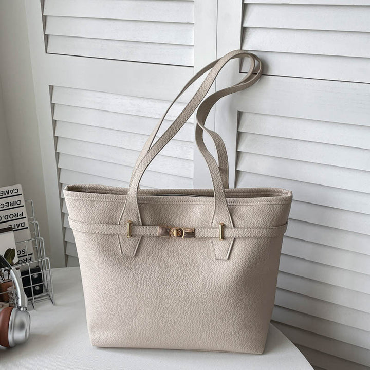 Stylische Strukturierte Tote Bag