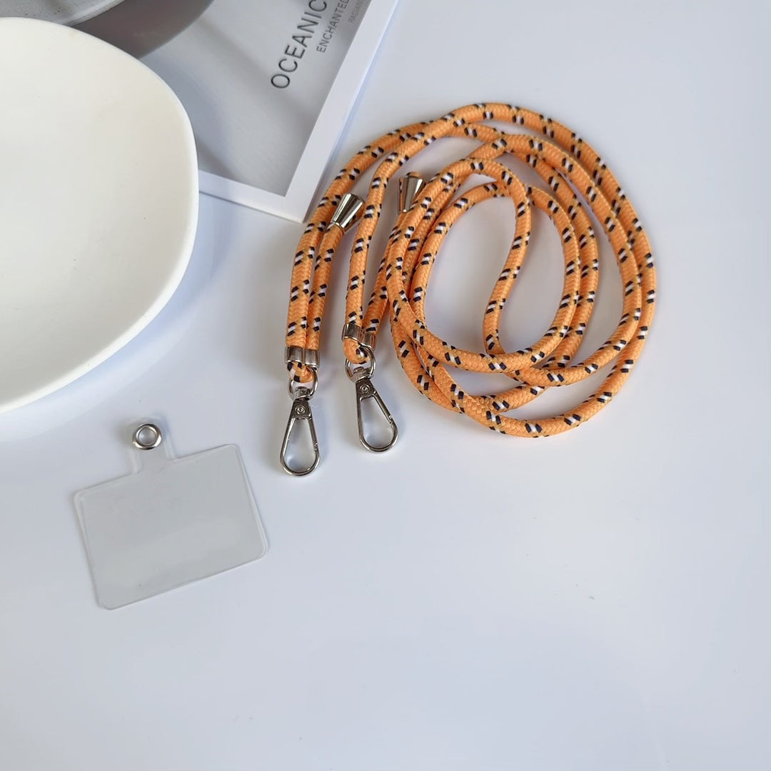 Verstellbare Lanyard mit doppelten Clips Karnz