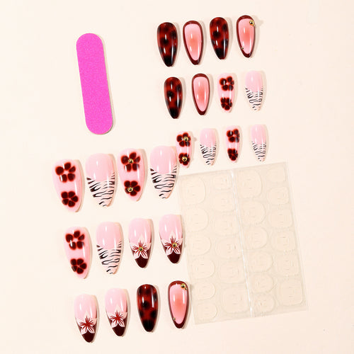 Floral Art Acryl Nageldesign Karnz