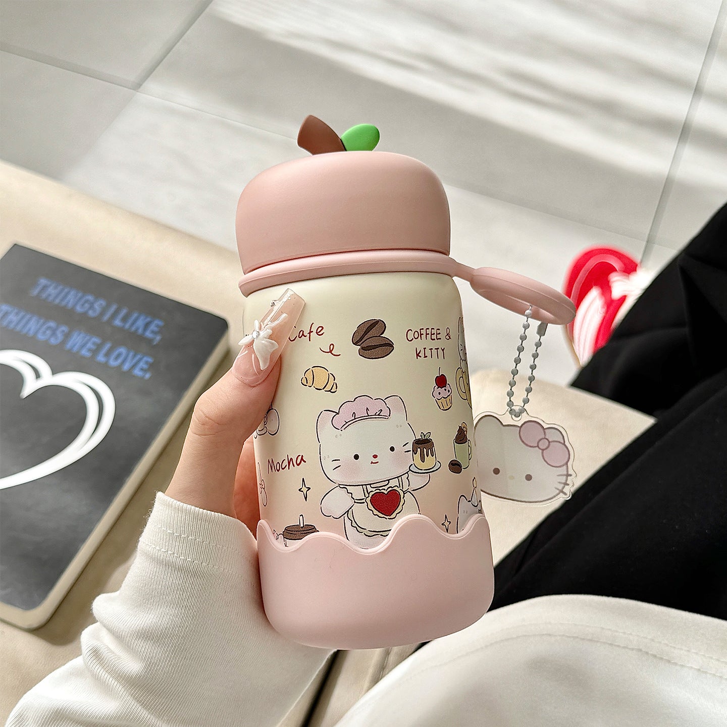 Damen Trinkbecher mit Motiv Karnz