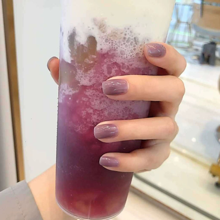 Glossy Press-On Nagelkunst mit elegantem Finish Karnz