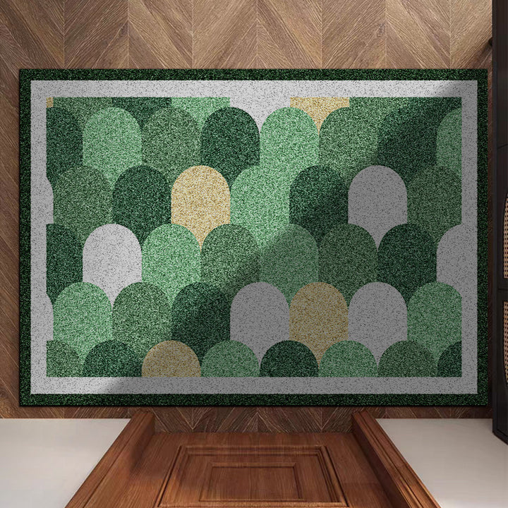 Geometrisches Muster Innenbereich Teppich