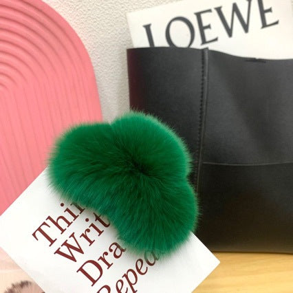 Faux-Fur-Haarspange Karnz