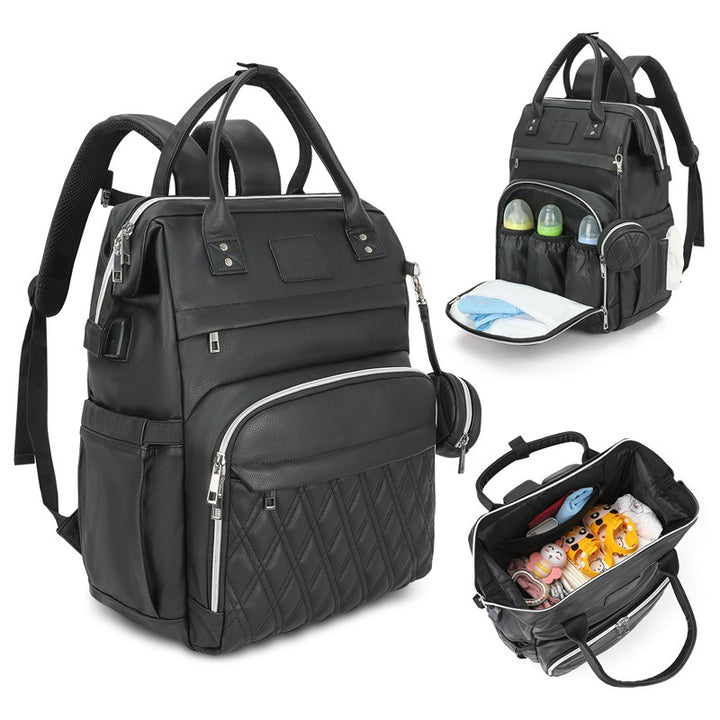 Vielseitiger Baby-Windel-Rucksack Karnz