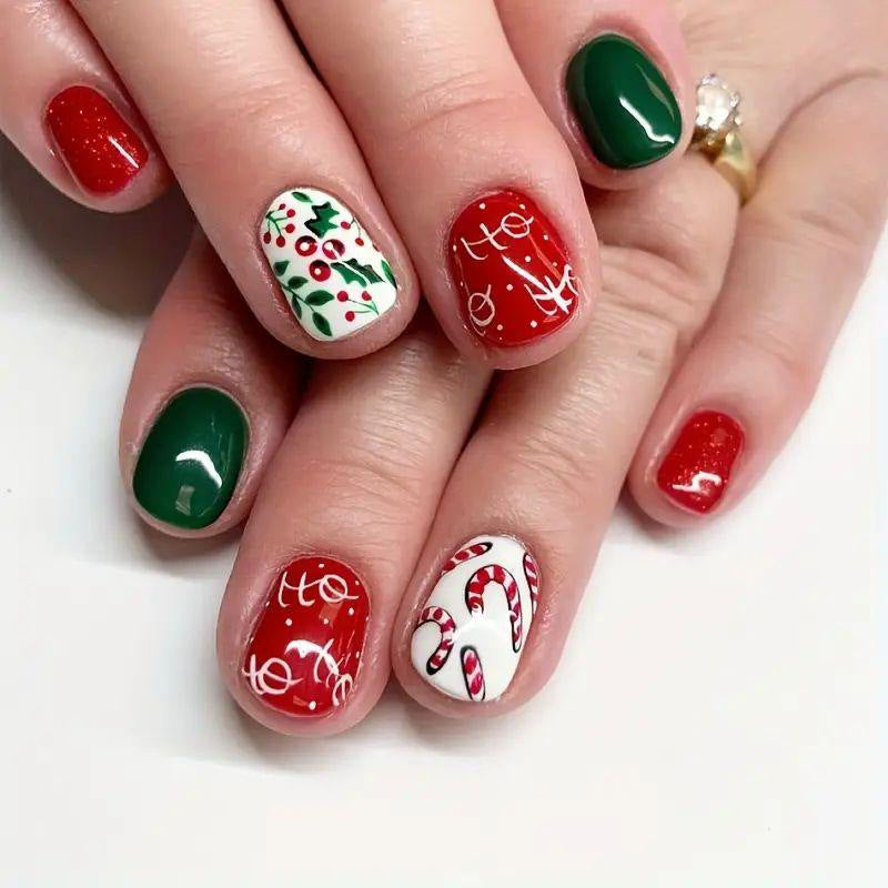 Festliches Feiertags-Nagelkunst-Set Karnz