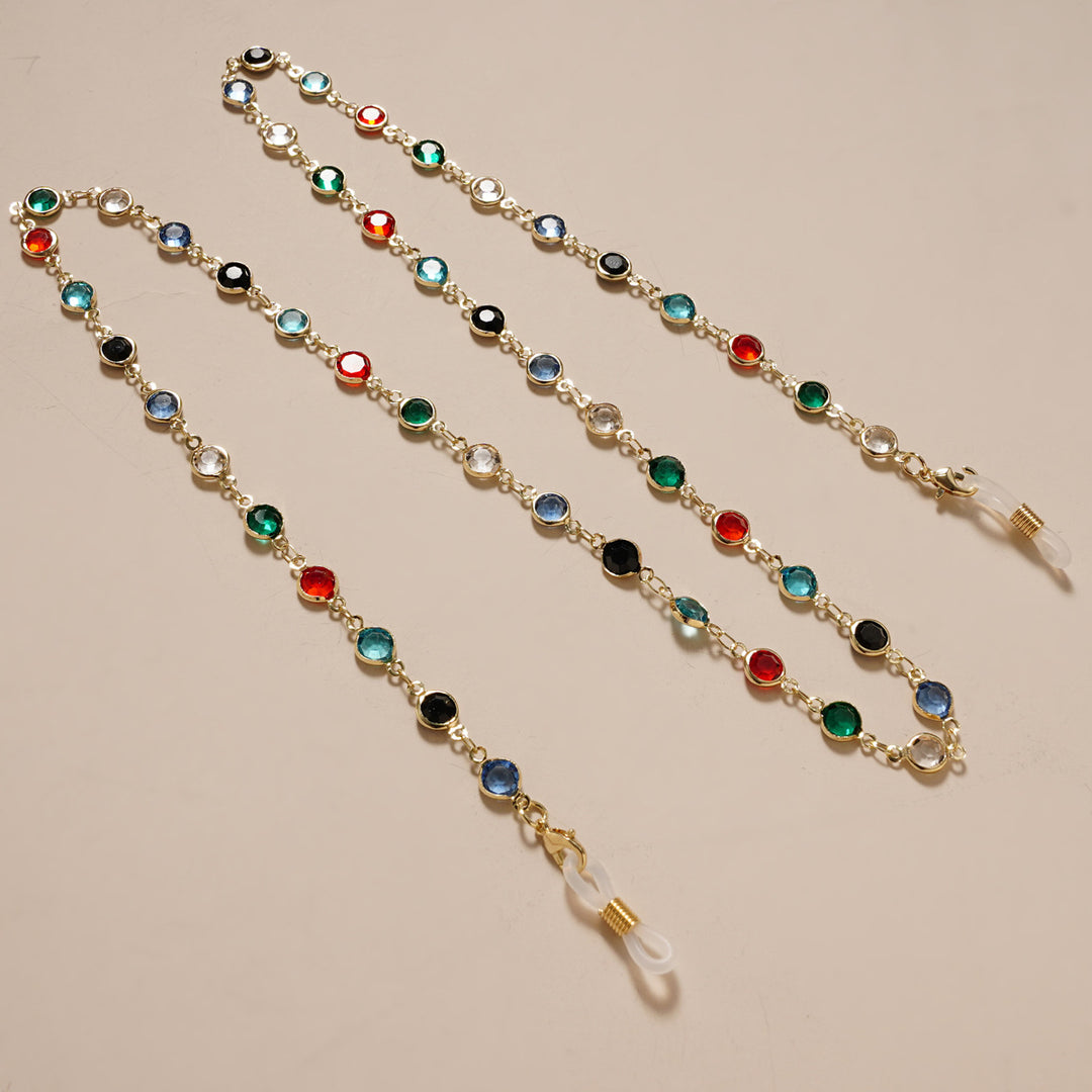 Chic Perlen Brillen Kette Karnz