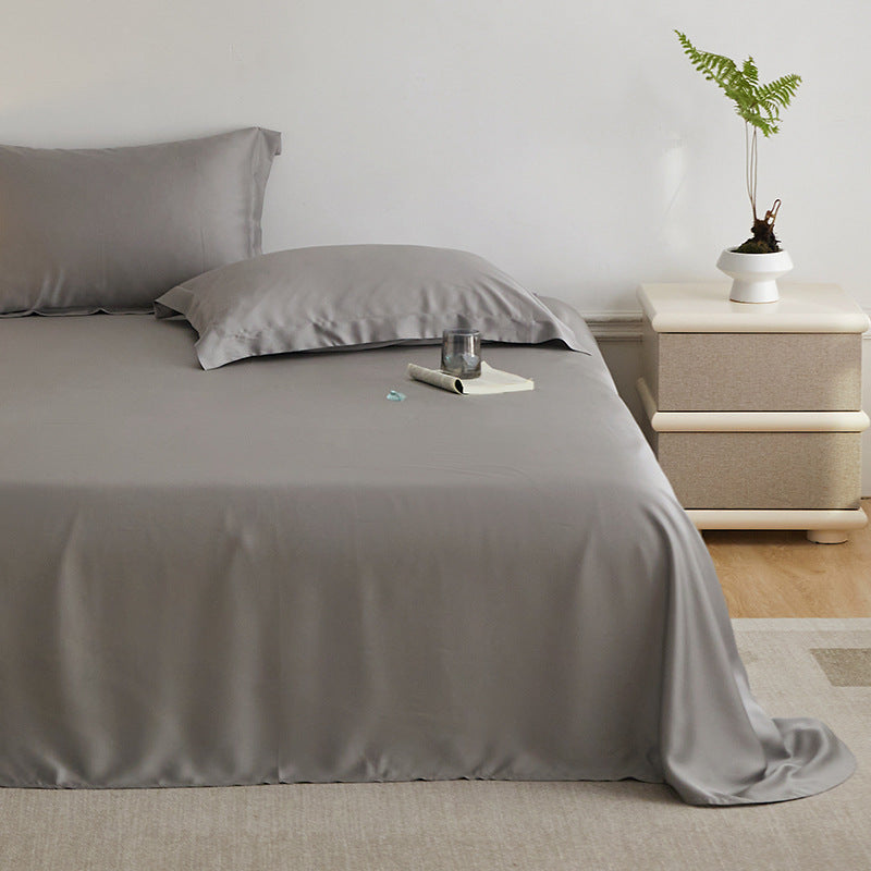 Premium Satin-Bettwäsche-Garnitur aus Mikrofaser mit seidig-glänzender Oberfläche