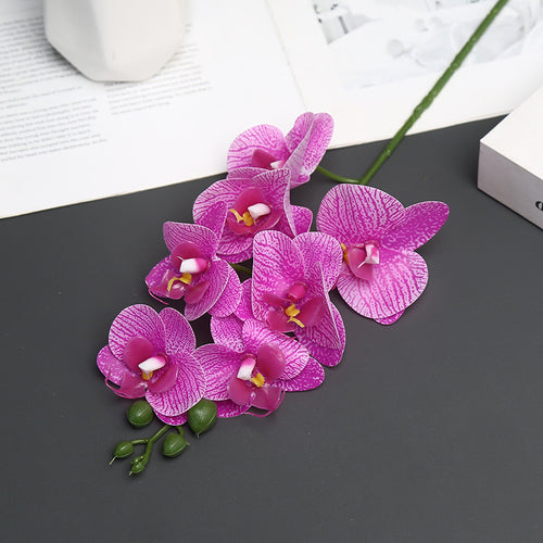 Realistische künstliche Orchideen-Stiel-Anordnung