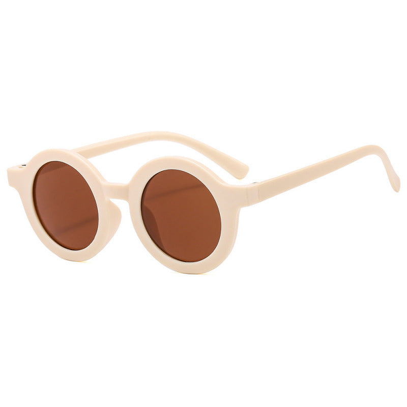 Vintage runde Rahmen Sonnenbrille Karnz