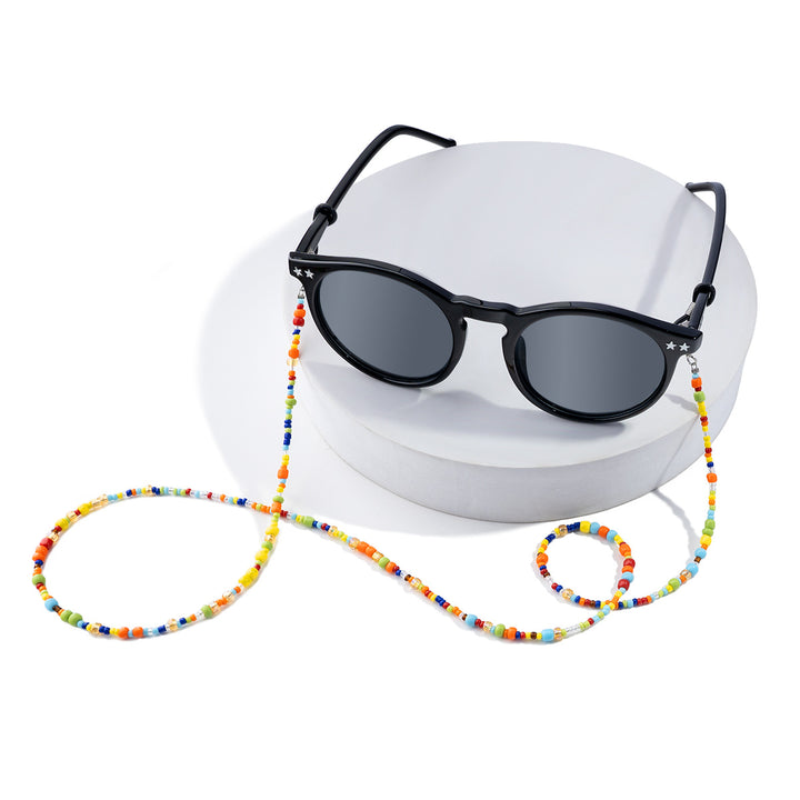 Bunte Perlen Brillen Kette Karnz 1786968074