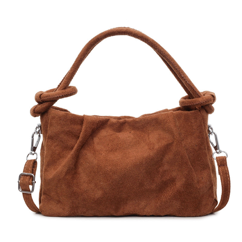 WoSoft Wildleder Hobo Tasche Karnz