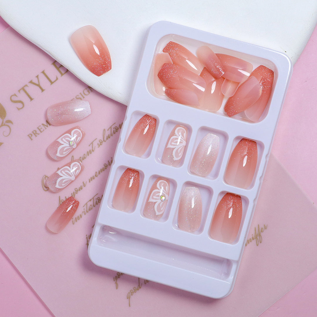DIY Elegante Press-On Nägel Set Karnz