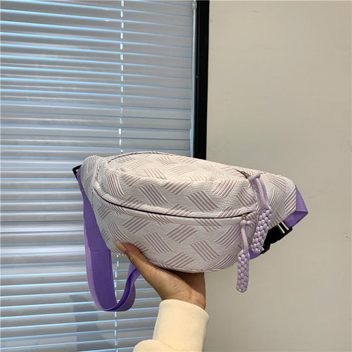 Stylische gemusterte Gürteltasche