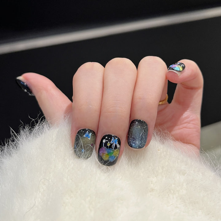 Galaxy-Themen-Nagelkunst-Set