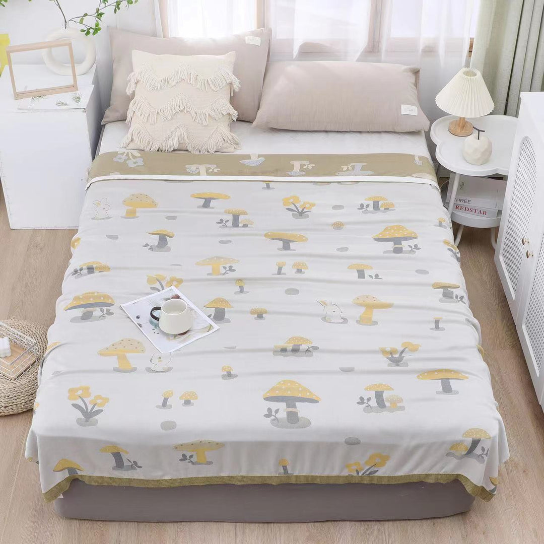 Damen Tagesdecke mit verspieltem Naturmotiv Karnz