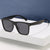 Damen Modische Sonnenbrille mit modernem, mattem Rahmen Karnz